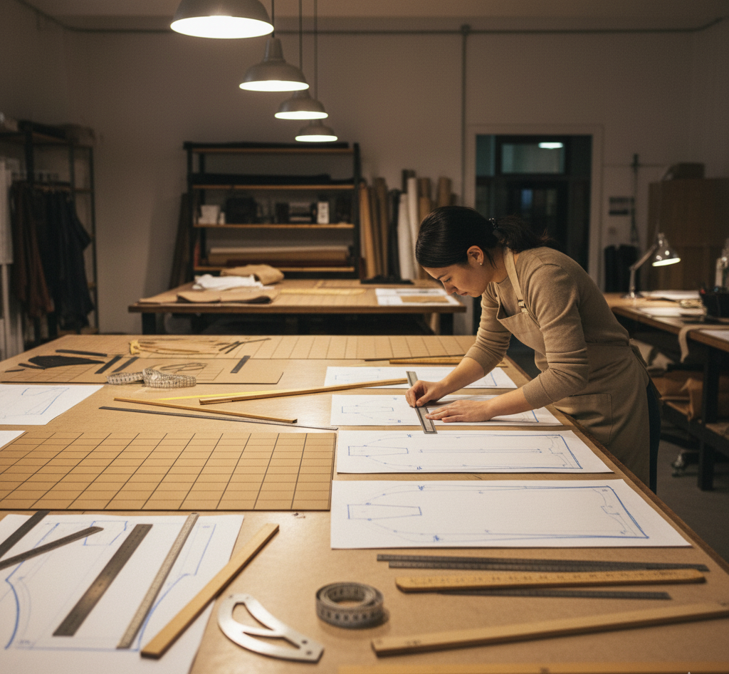 Pattern Making – In Leather Studio
